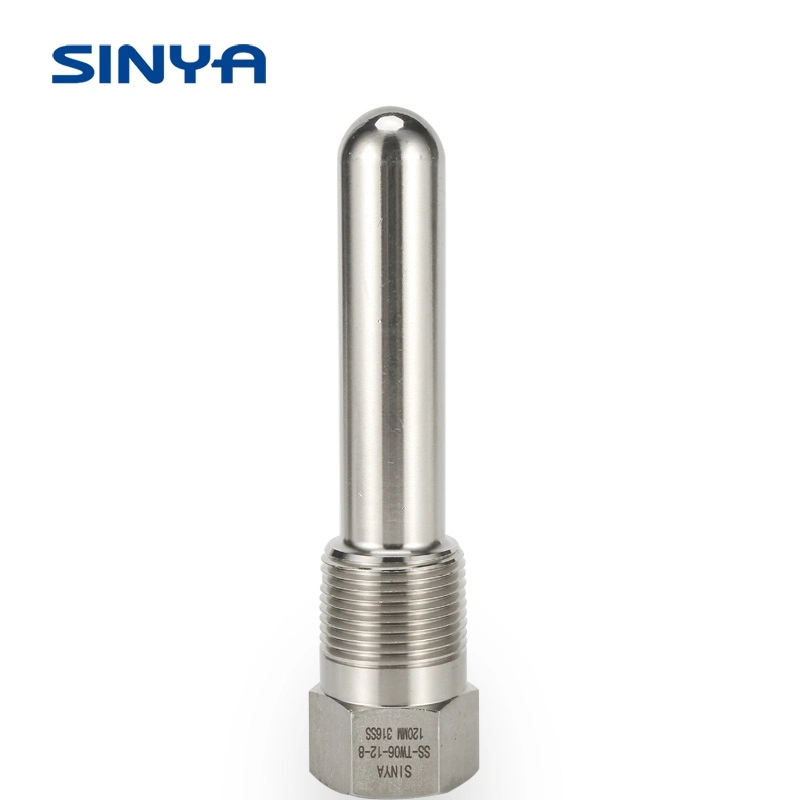 Manufacturer of Gauge Accessories Threaded Thermowell Supplier 316 Ss Temperature Deep Well