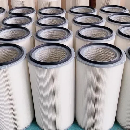 Cartuccia del filtro dell'aria del collettore di polveri industriale ad alta efficienza proveniente dalla fabbrica