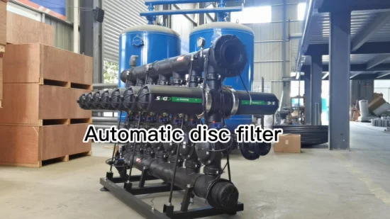 Sistema di osmosi inversa con filtro a disco controlavaggio automatico, pretrattamento, apparecchiature industriali, apparecchiature per la filtrazione dell'acqua, apparecchiature per il trattamento delle acque reflue