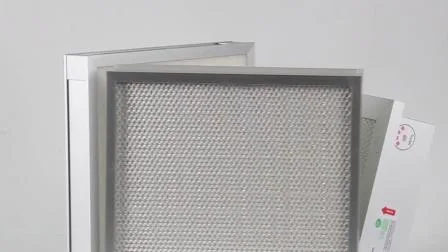 Mini filtro HEPA pieghettato H13 H14 di ricambio per unità filtro ventola FFU per camera bianca per l'industria dei purificatori d'aria