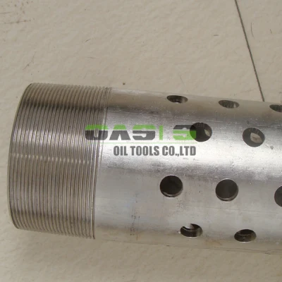 Tubo rivestimento perforato in acciaio inossidabile per la perforazione di pozzi